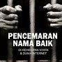 Pasal 311 Kuhp Pencemaran Nama Baik